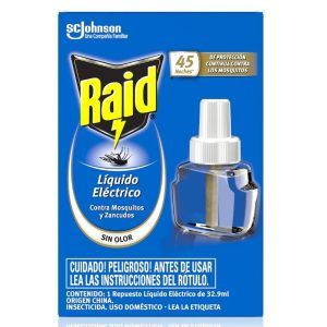 REPUESTO LIQUIDO P/RAID P/MOSQUITO Y ZANCUDO